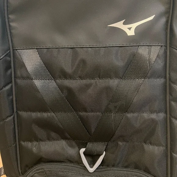 Mizuno Black and Gray Men's Backpack - Picture 3 of 3